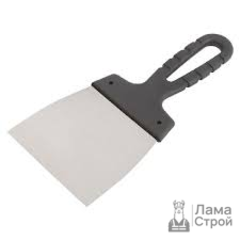 Шпатель с черной ручкой нерж.сталь 100 мм