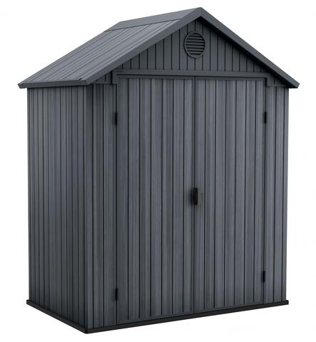 Пластиковый сарай Keter Darwin 6x4 фута серый