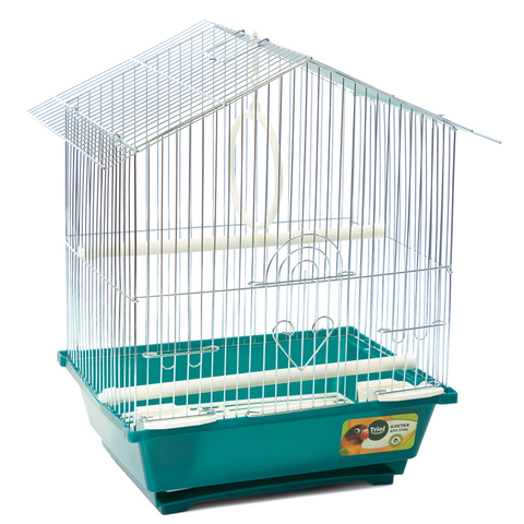 Triol клетка 2101Z для птиц, цинк, 300*230*390мм