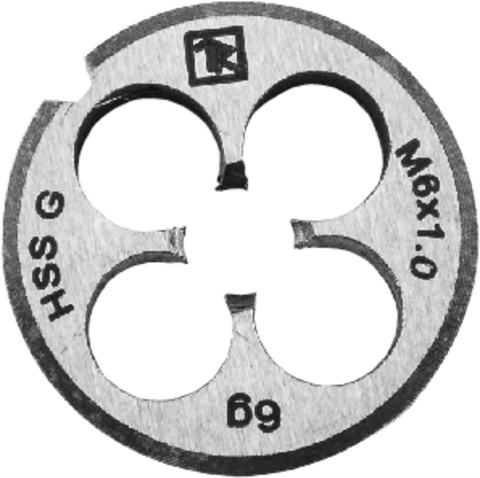 Thorvik MD142 Плашка D-COMBO круглая ручная М14х2.0, HSS, Ф38х14 мм 52843