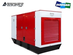 Дизельный генератор Азимут АД-120С-Т400-2РКМ17 Doosan в кожухе с автозапуском