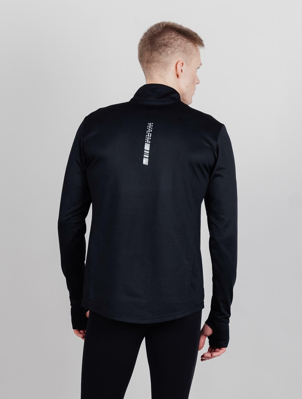 Мужской утепленный лонгслив Nordski Warm black - 3