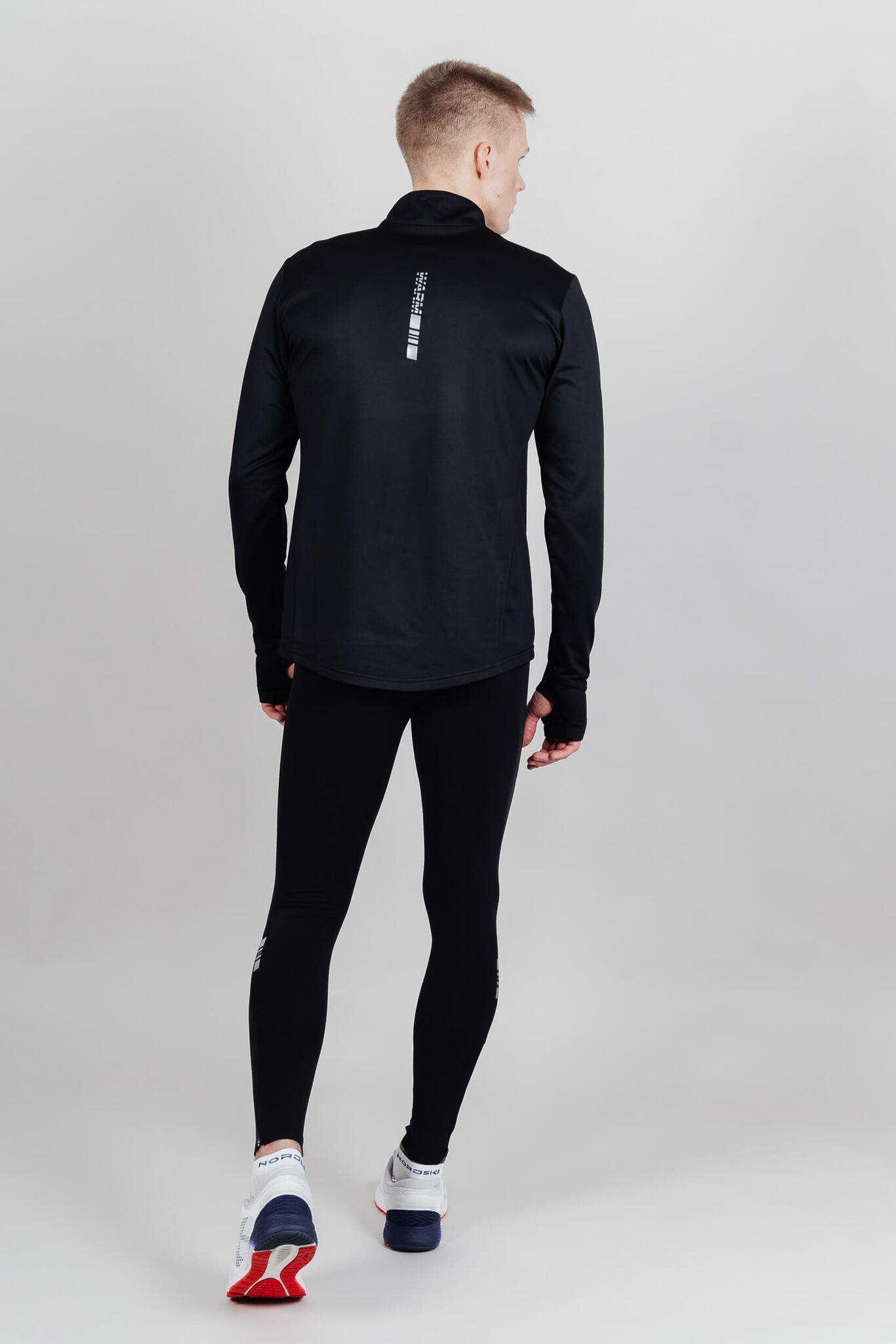 Мужской утепленный лонгслив Nordski Warm black - 7