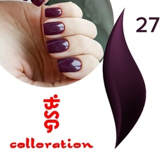 BSG Colloration, №27 Глубокий темно-фиолетовый BSG Colloration, №27 Глубокий темно-фиолетовый