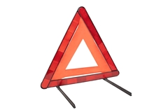 Знак аварийной остановки Kraft в пластиковом чехле (45см)