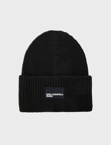 Шапка KARL LAGERFELD JEANS Patch Long Beanie