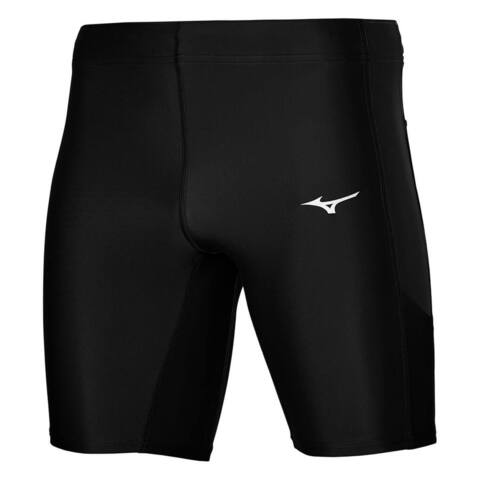 Mizuno Core Mid Tight тайтсы для бега мужские черные (распродажа)