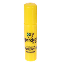 Бальзам после укусов насекомых Gardex Baby, 7мл