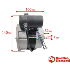 Двигатель эл. переменного тока QUATTRO ELEMENTI QE-35D 230Вт (243-912-101)