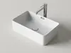 Ceramica Nova CN6084 CN6084 Раковина накладная Ceramicanova Алессия (Alessia) 485x310x140, белый