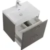 BelBagno DUE-500-2C-SO-SAT-P DUE База под раковину подвесная с двумя выкатными ящиками, Сатин, 506x423x500