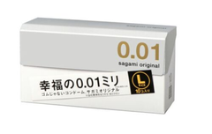 Презервативы Sagami Original 001 L-Size полиуретановые (10 шт)