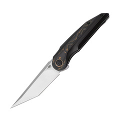 Фото Складной нож Bestech Knives Blind Fury, сталь M390, рукоять титан/карбон