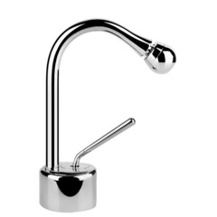 Gessi Goccia 33807#031 Смеситель для биде на 1 отверстие, СПЕЦАРТИКУЛ - укажите угол поворота носика при заказе, цвет: хром фото