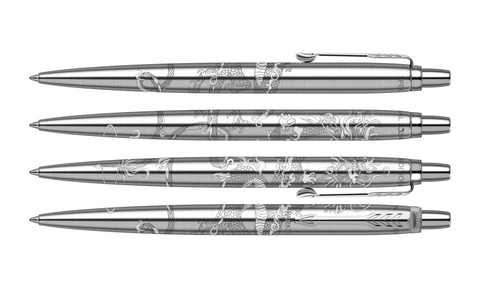 Ручка шариковая Parker Jotter Dragon SE, St. Steel CT (1953170_LE24)