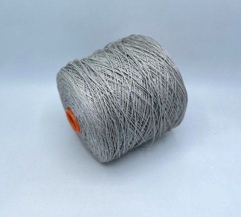 Бобинная пряжа (пр.Италия), art-Canapa, 240м/100гр, 100%Конопля, цвет-Туман,арт.33077
