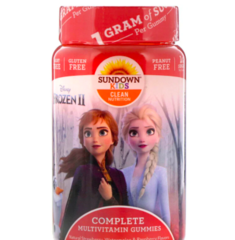 Sundown Naturals Kids, Мультивитаминный комплекс в жевательных конфетах, Disney «Холодное сердце 2», фруктовый вкус, 180 конфет
