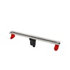Berges Super Slim 090052 Желоб водосток 600, матовый хром, S-сифон D50/105 H50 вертикальный