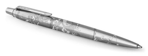Ручка шариковая Parker Jotter Dragon SE, St. Steel CT (1953170_LE24)