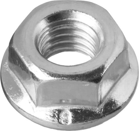 ЗУБР DIN 6923, кл. пр. 6, M10, цинк, 5 кг, гайка с фланцем (303630-10)