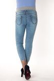 Джинсы для беременных (SKINNY) 09331 синий