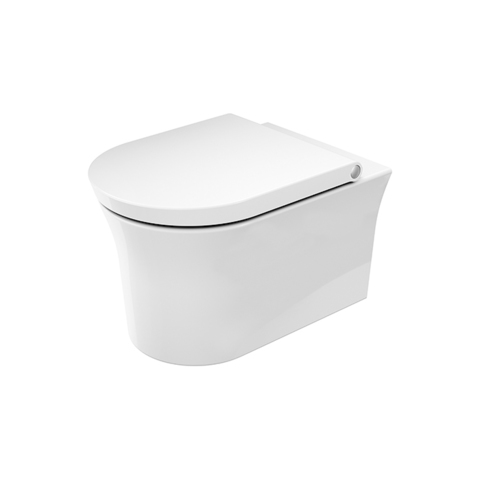 Duravit White Tulip 2576092000 Унитаз подвесной 370х540 мм безободковый, HygieneGlaze, цвет: белый