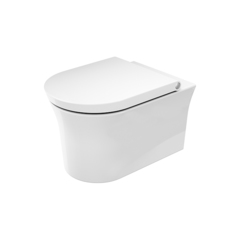 Duravit White Tulip 2576092000 Унитаз подвесной 370х540 мм безободковый, HygieneGlaze, цвет: белый фото