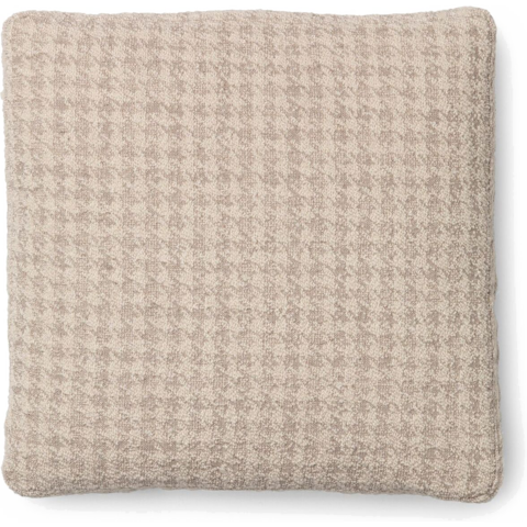 Фото: Подушка Cushion 48x48  бежевый жаккард - основной вид