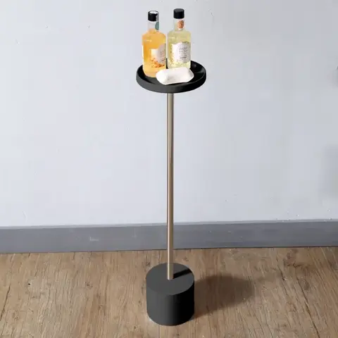 Abber Stein AS1634MB Стойка для ванной комнаты черная матовая
