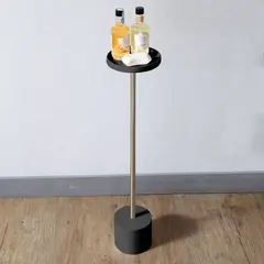 Abber Stein AS1634MB Стойка для ванной комнаты черная матовая фото