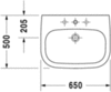 Duravit D-Code 23106500002 Раковина
