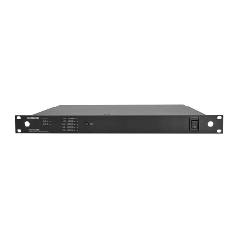 SHURE UA845UWB-E активный сплиттер для приемников серии UHF, ULXD, QLXD, BLX4R, SLX (470-952 MHz)