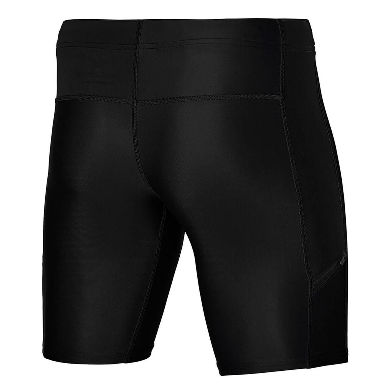 Mizuno Core Mid Tight тайтсы для бега мужские черные (распродажа) - 2