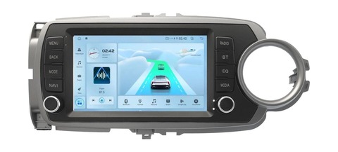 Магнитола Toyota Yaris (2010-2014) Android 11 4/64GB QLED DSP 4G модель IN-TY1053S