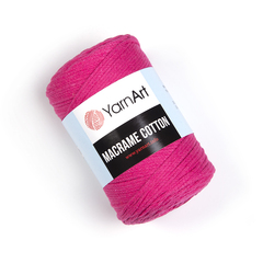 Пряжа YarnArt Macrame Cotton, Фуксия