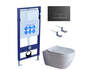 Aquatek SET Aquatek ПОЛАРИС-01-065 4в1 SET Aquatek ПОЛАРИС (рама Aquatek Standard INS-0000012+унитаз ПОЛАРИС AQ0700-01 с тонким сиденьем soft-close+ крепеж KKI-0000002 +панель KDI-0000065)
