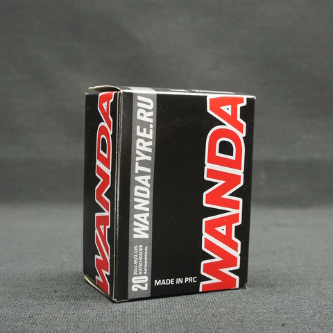 Камера для велосипеда Wanda 20x1,95-2,125