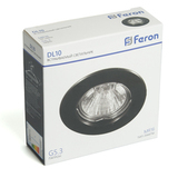 Светильник ИВО-50w G5.3 черный матовый DL10 48464 FERON — фото 4