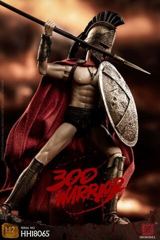 300 Спартанцев фигурка 1/12 Царь Леонид
