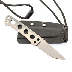 Фото Нож White River ATK-K StoneWash, сталь CPM S35VN, рукоять сталь с отверстиями