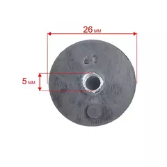 Подушка-опора DDE для генератора G330, G550, G750 (резиновая ножка) (919-938-106)