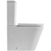 BelBagno Flay-R BB2149CP-TOR/BB2149T/BB865SC Унитаз-компакт безободковый, цвет: белый