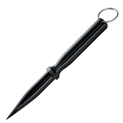 Фото Тренировочный нож Cold Steel Cruciform Dagger, zytel, черный