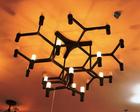 люстра Nemo  Crown Major Chandelier ( черная + потолочная )