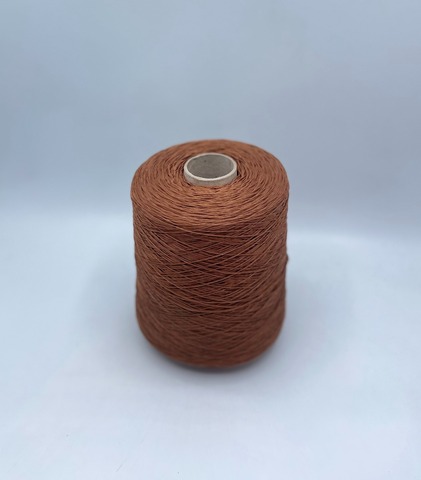 Бобинная пряжа (пр.Италия), art.Cotone, 500м/100 гр. 100%Хлопок, цвет-Орех , арт.34859