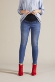 Джинсы для беременных (SUPER SKINNY) 09755 синий