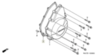 Honda Прокладка крышки генератора CBR 1100 XX 11392-MAT-000