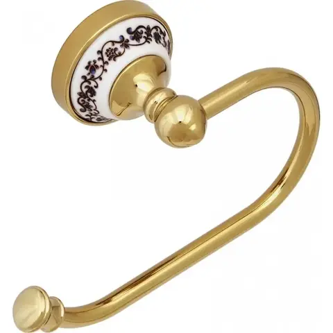 Fixsen Bogema Gold FX-78510AG Держатель туалетной бумаги, цвет: золото, белый