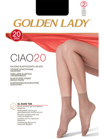 Носки Ciao 20 (2 пары) Golden Lady