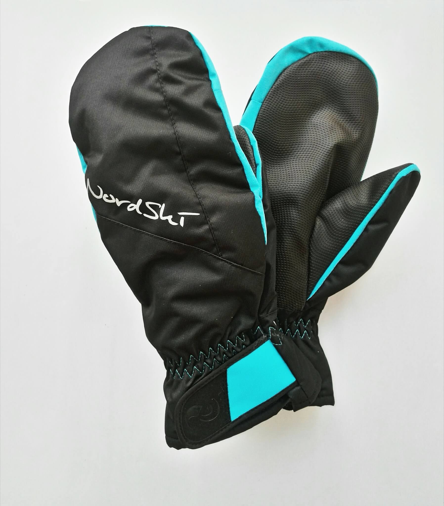 Nordski Arctic Membrane женские варежки black/aquamarine